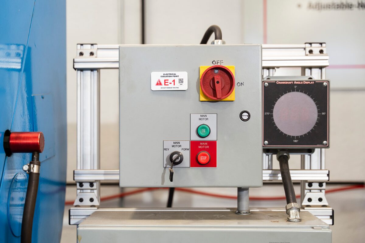 lockout/tagout codes - informing procedures on equipment 