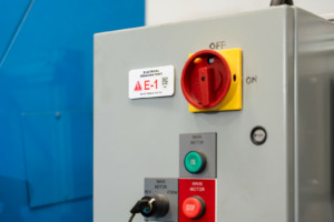 Circuit Breakers with a loto tag