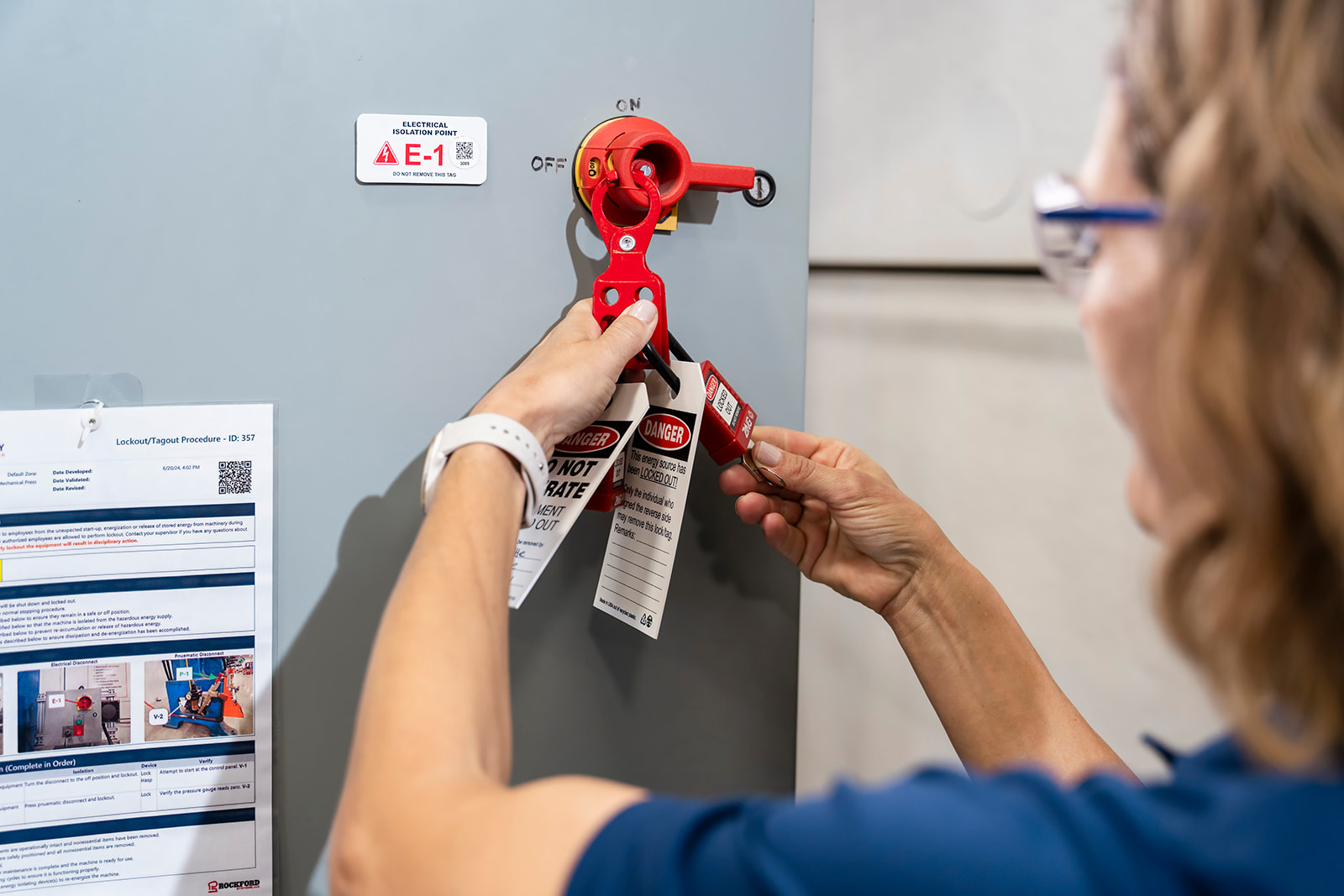 Machine isolation safety procedures